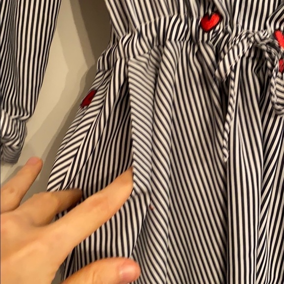 Jovonna London Bryce Midi Heart Circle Shirt Dress - Picture 4 of 10